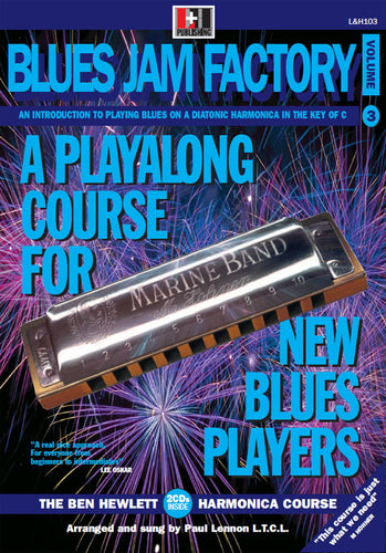 Blues Jam Factory harmonica course. Learn harmonica online