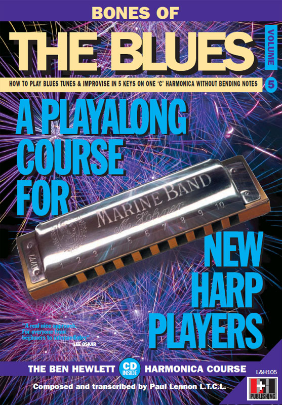 Bones of the Blues harmonica course. Learn harmonica online