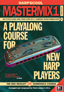 Mastermix 1 harmonica course. Learn harmonica online