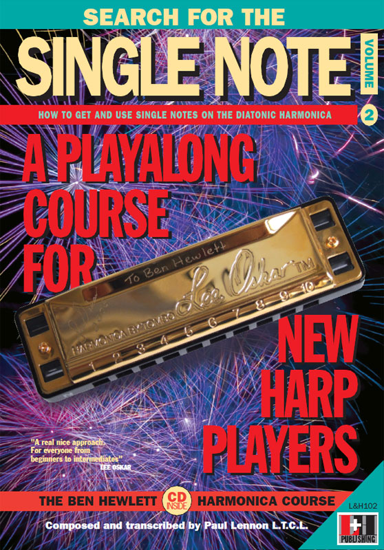 The Search for the Single Note harmonica course. Learn harmonica online